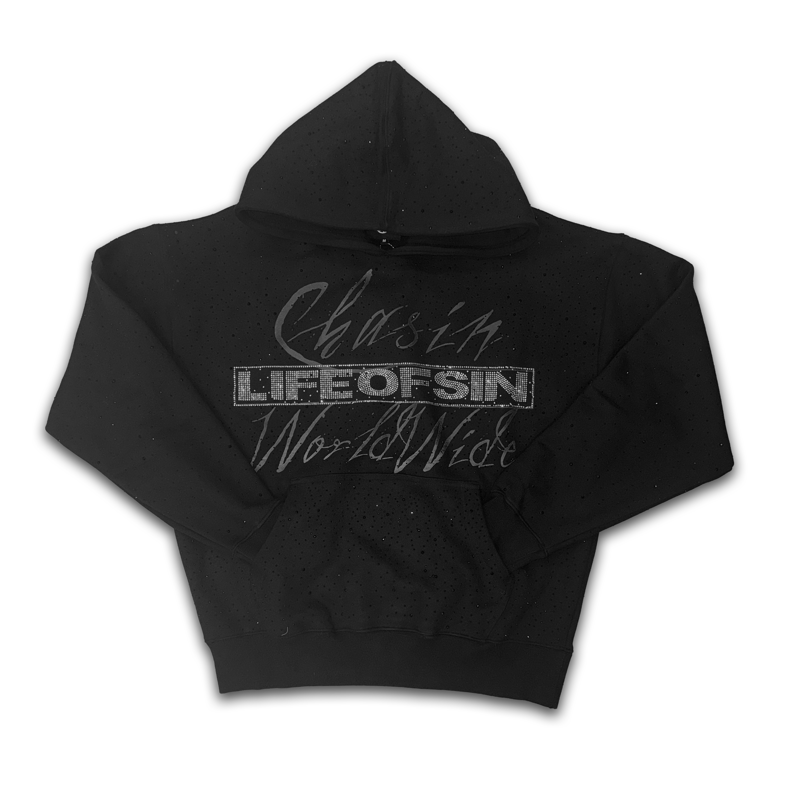 LIFE OF SIN (Black Stones) Pullover Hoodie