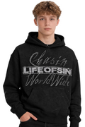 LIFE OF SIN (Black Stones) Pullover Hoodie