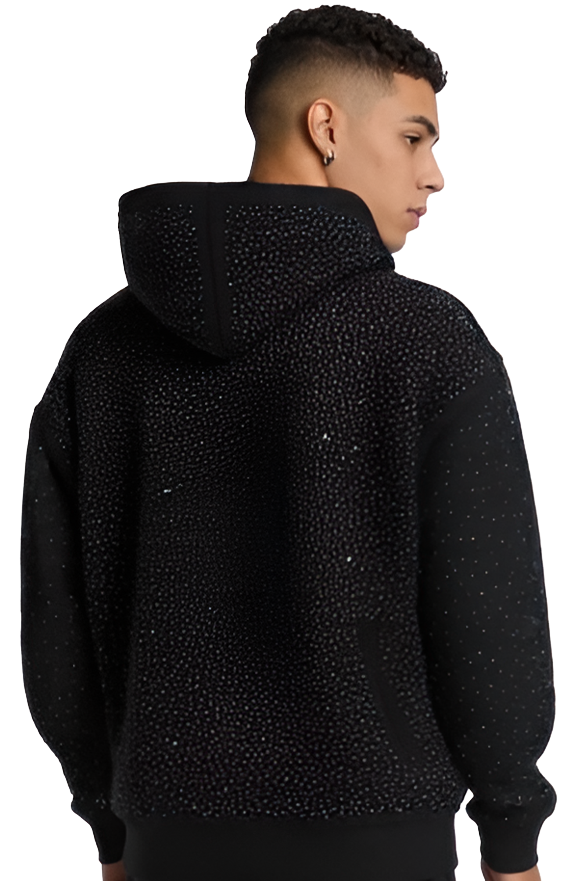 LIFE OF SIN (Clear Stones) Pullover Hoodie