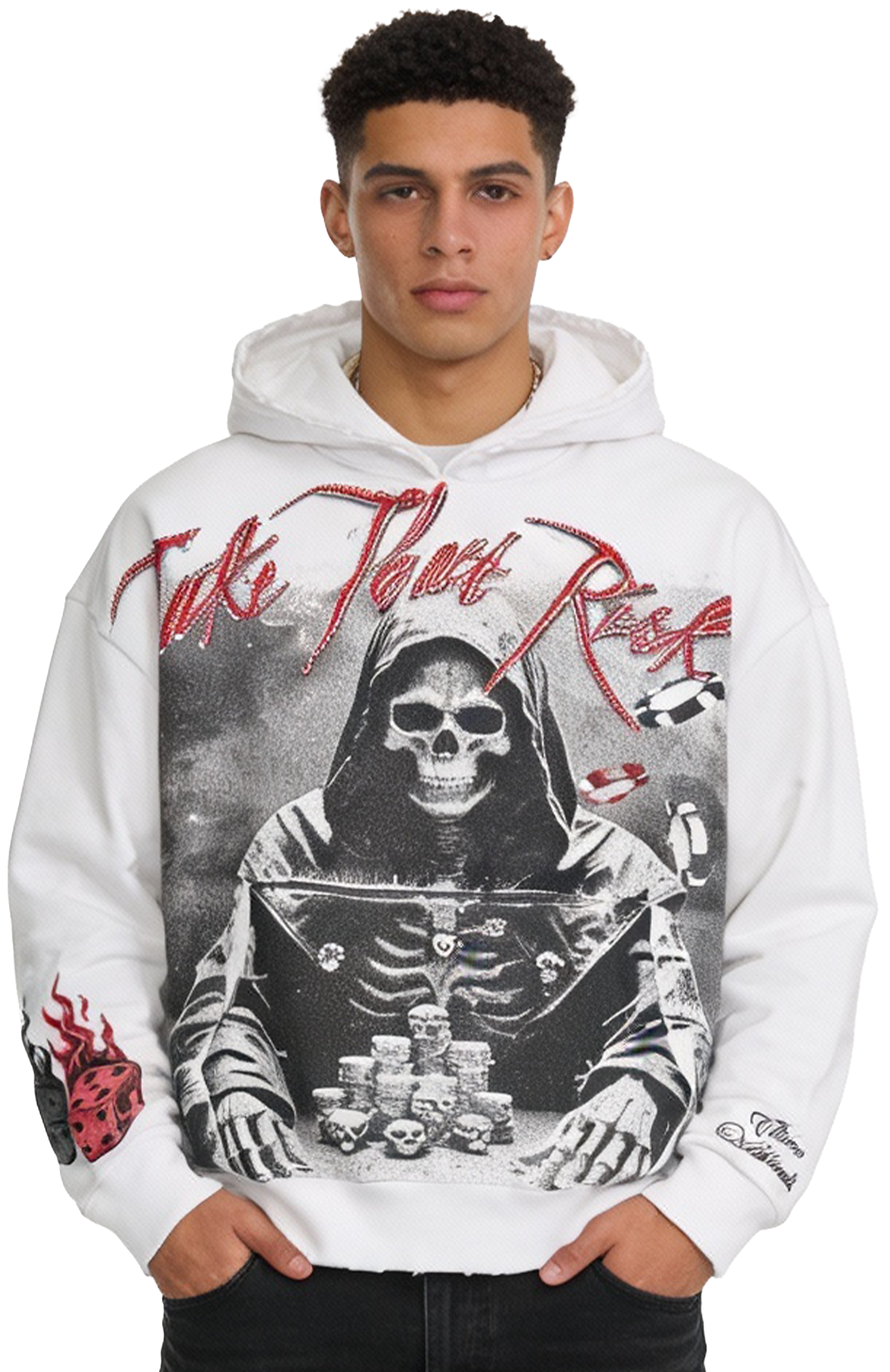TAKE THAT RISK Pullover Hoodie