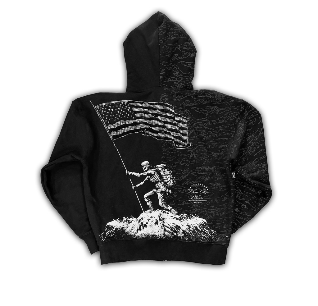 CAMO Zip up Hoodie