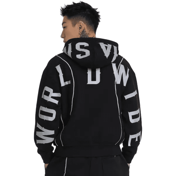 Global Reflective Zip-up