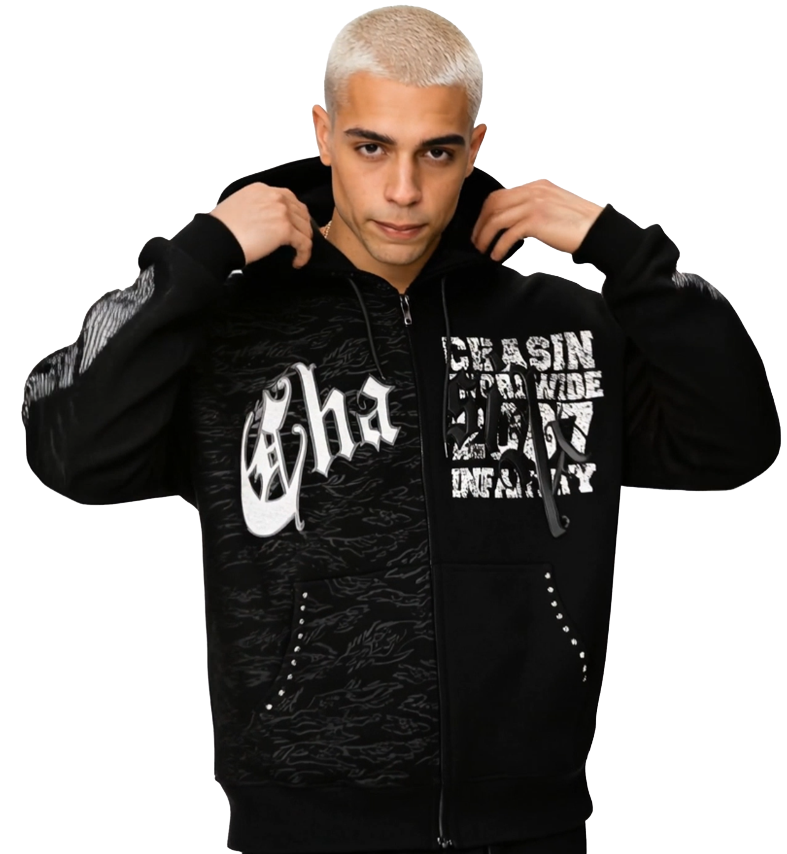 CAMO Zip up Hoodie