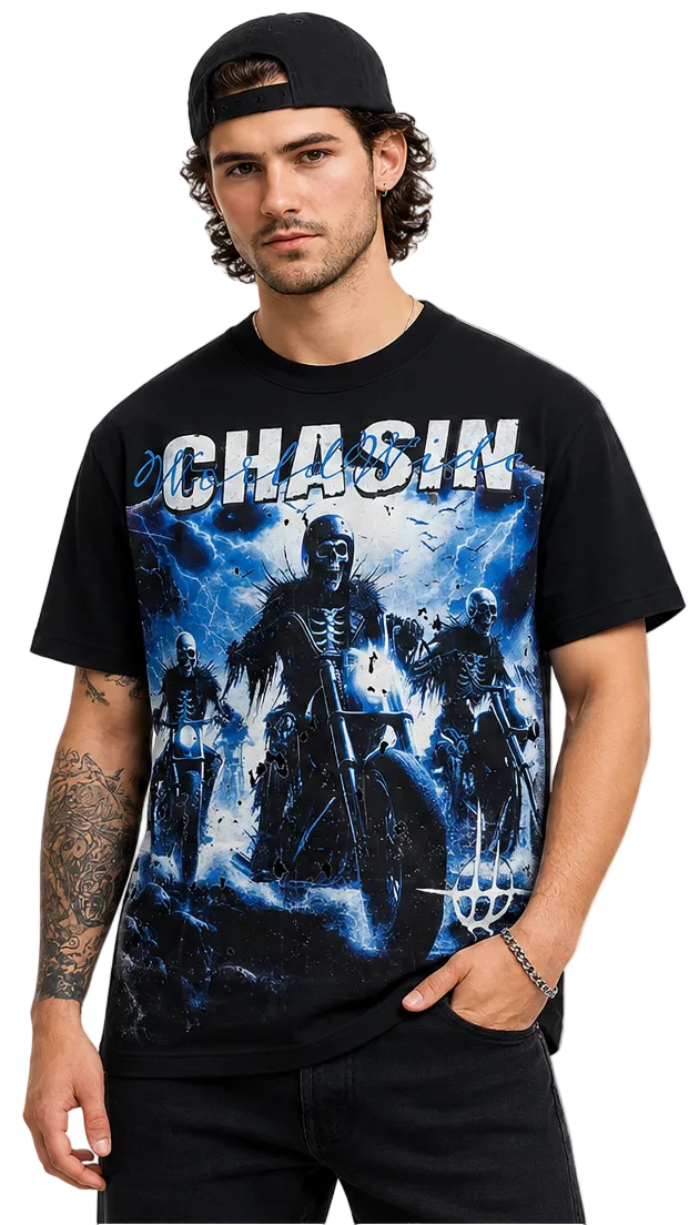 Chasin Worldwide Biker Gang T-shirt